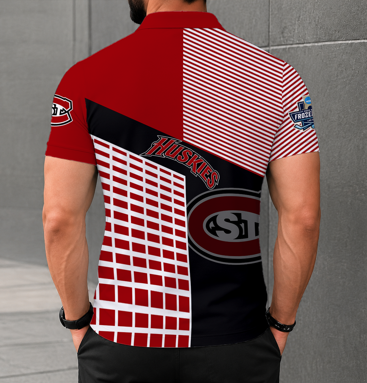 Limited Edition – Customized NCAA St. Cloud State Huskies Polo Shirt - Image 2