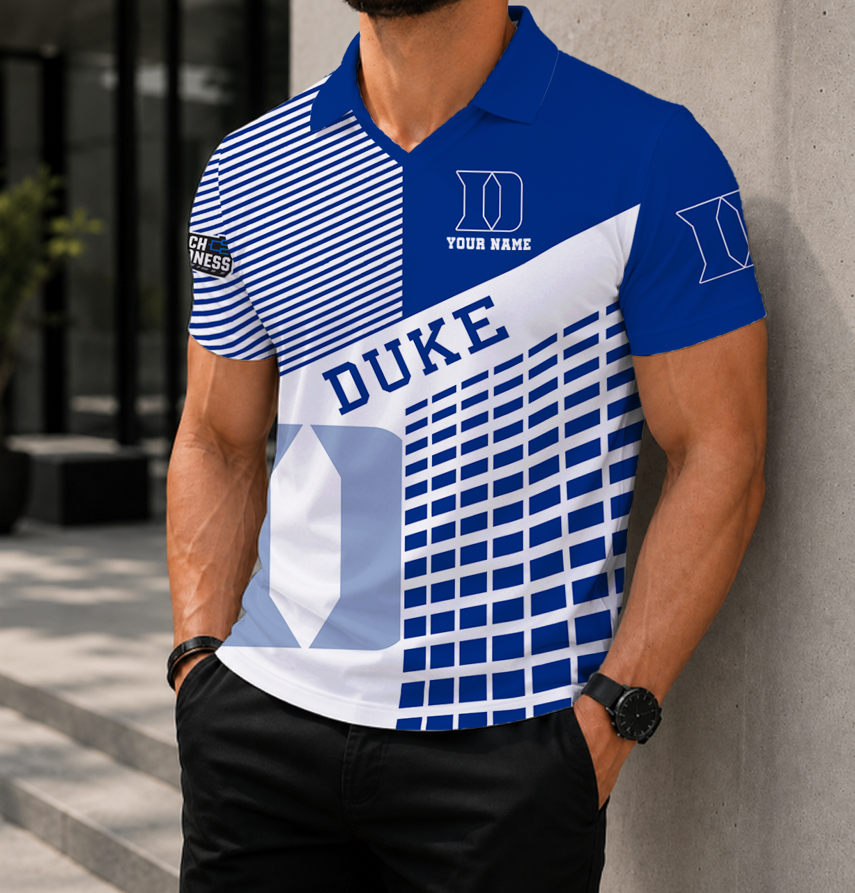 Limited Edition – Customized NCAA Duke Blue Devils Polo Shirt