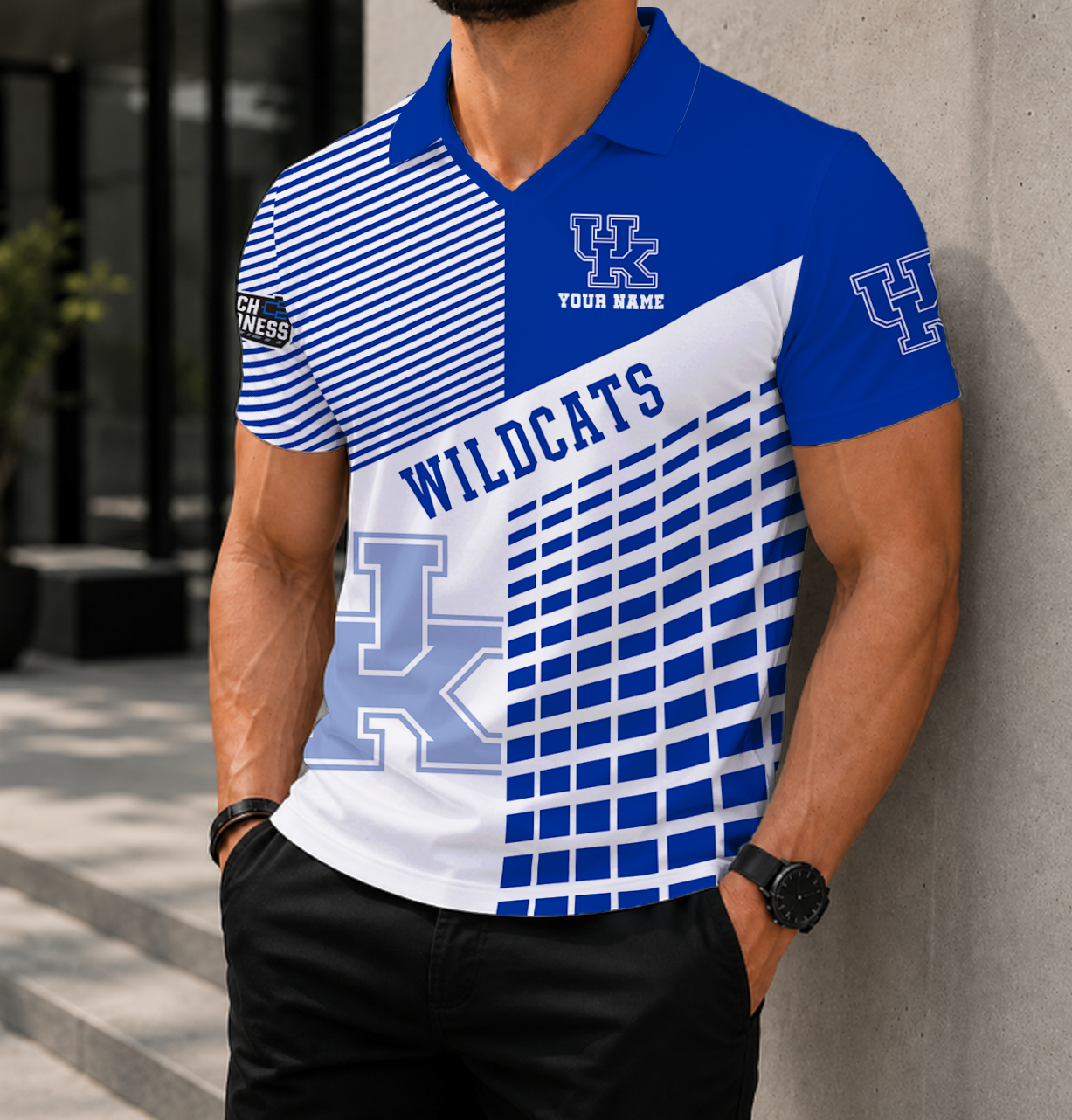 Limited Edition – Customized NCAA Kentucky Wildcats Polo Shirt