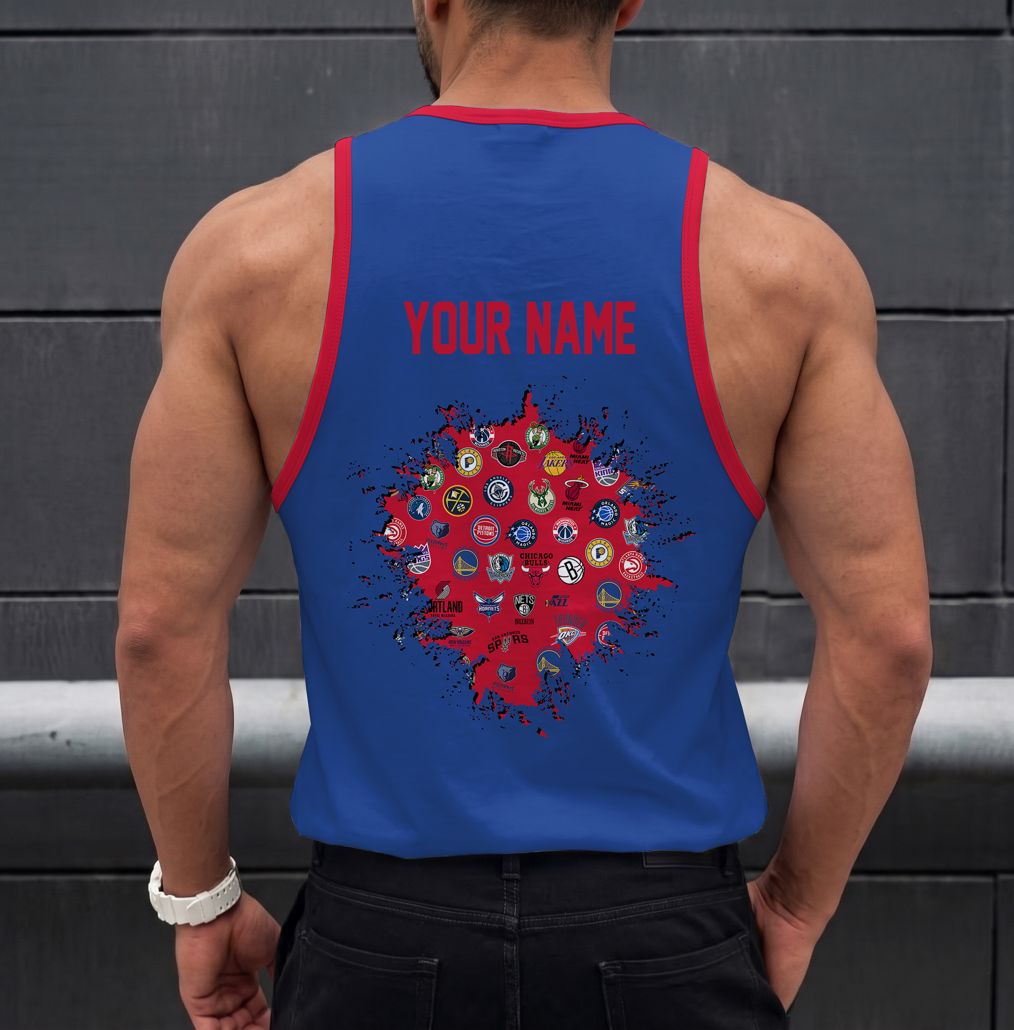 Limited Edition – Customized NBA All Teams Unisex Tank Top - Image 2