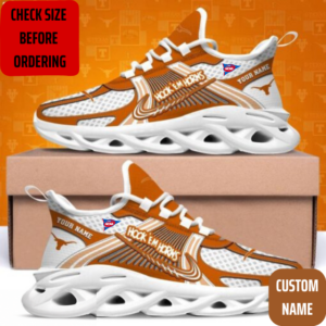 Limited Edition – Customized NCAA Texas Longhorns Max Soul Sneakers