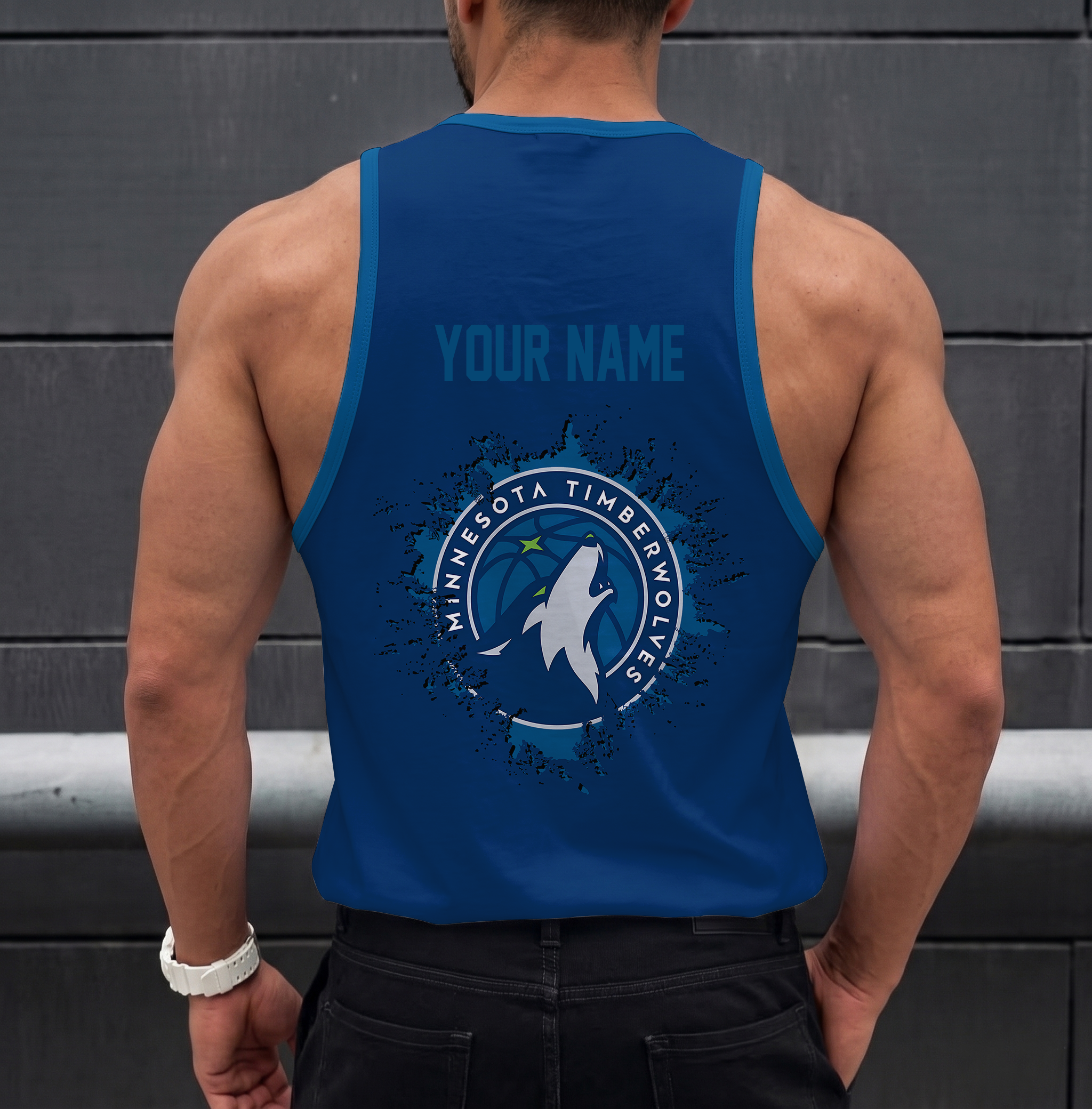 Limited Edition – Customized NBA Minnesota Timberwolves Unisex Tank Top - Image 2
