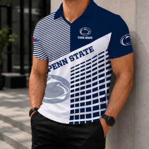 Limited Edition – Customized NCAA Penn State Nittany Lions Polo Shirt