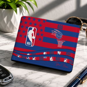 Limited Edition – Customized NBA National Basketball Association Leather Wallet