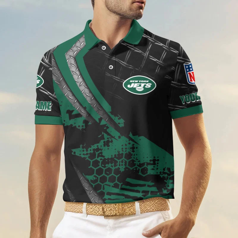 Limited Edition – Customized NFL New York Jets Polo Shirt