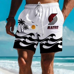 Limited Edition – Customized NBA Portland Trail Blazers Short Pants