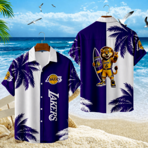 Limited Edition – Customized NBA Los Angeles Lakers Unisex Hawaiian Shirt
