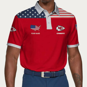 Limited Edition – Customized NFL Kansas City Chiefs Polo Shirt
