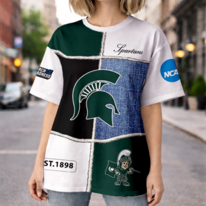 Limited Edition – Customized NCAA Michigan State Spartans T-Shirts