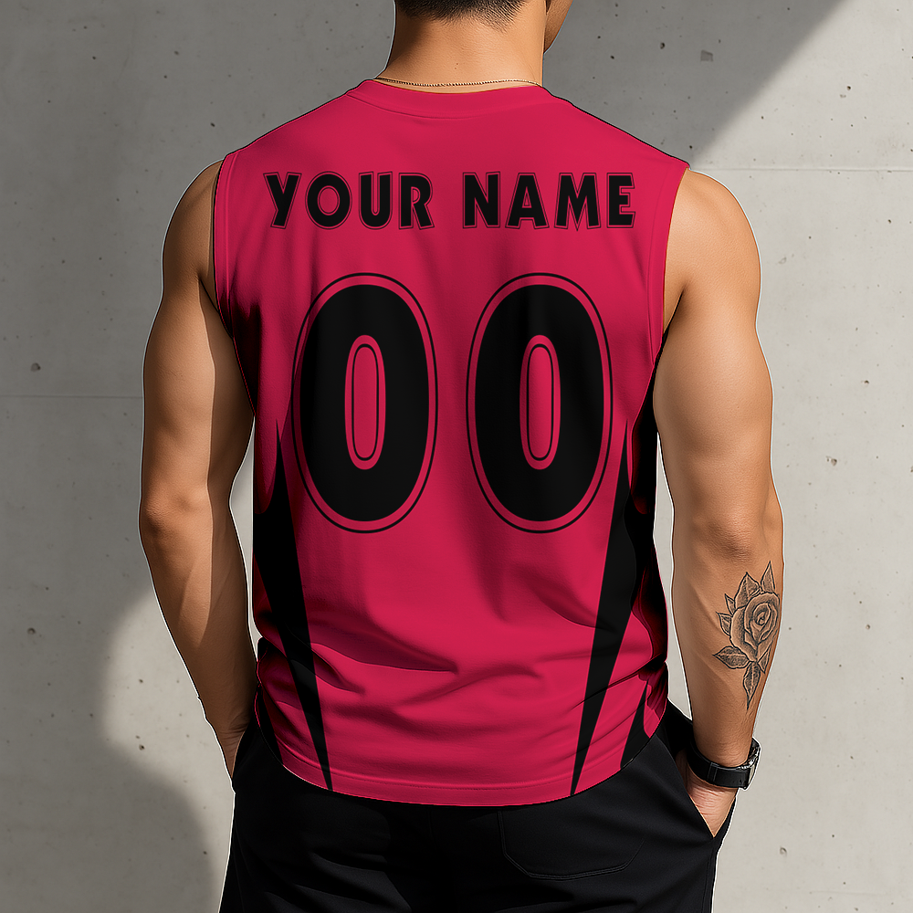 Limited Edition – Customized NBA Houston Rockets Men’s Gym Shirt - Image 2