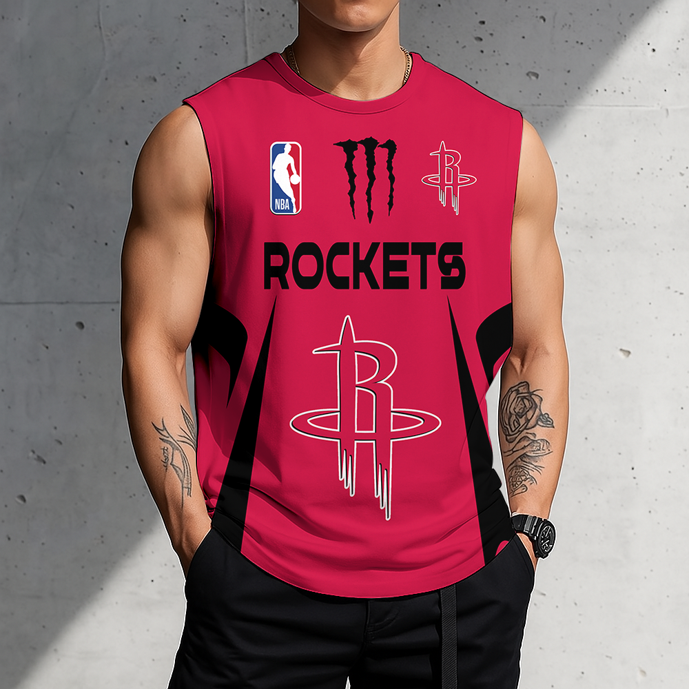 Limited Edition – Customized NBA Houston Rockets Men’s Gym Shirt