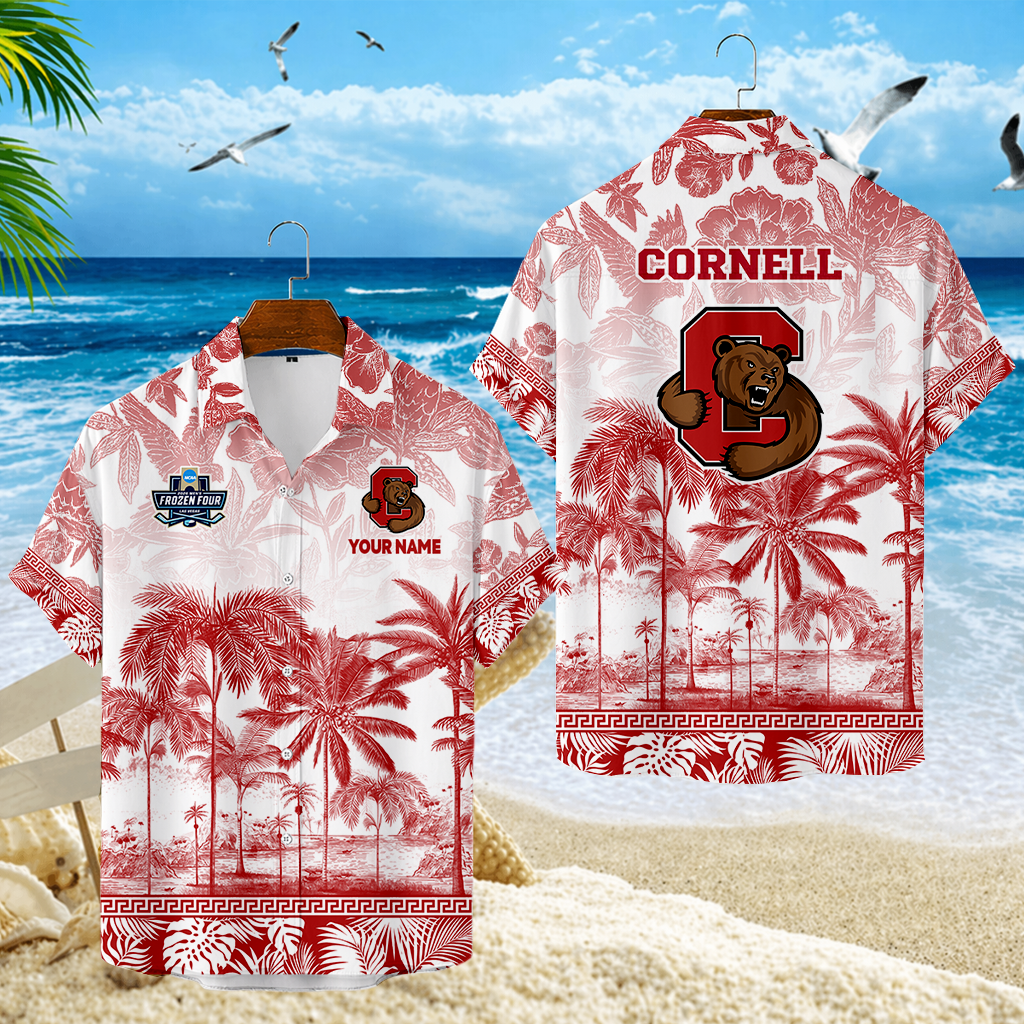 Limited Edition – New Customized NCAA Cornell Big Red Unisex Hawaiian Shirt