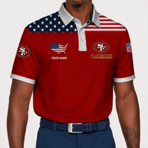 Limited Edition – Customized NFL9 San Francisco 49Ers Polo Shirt