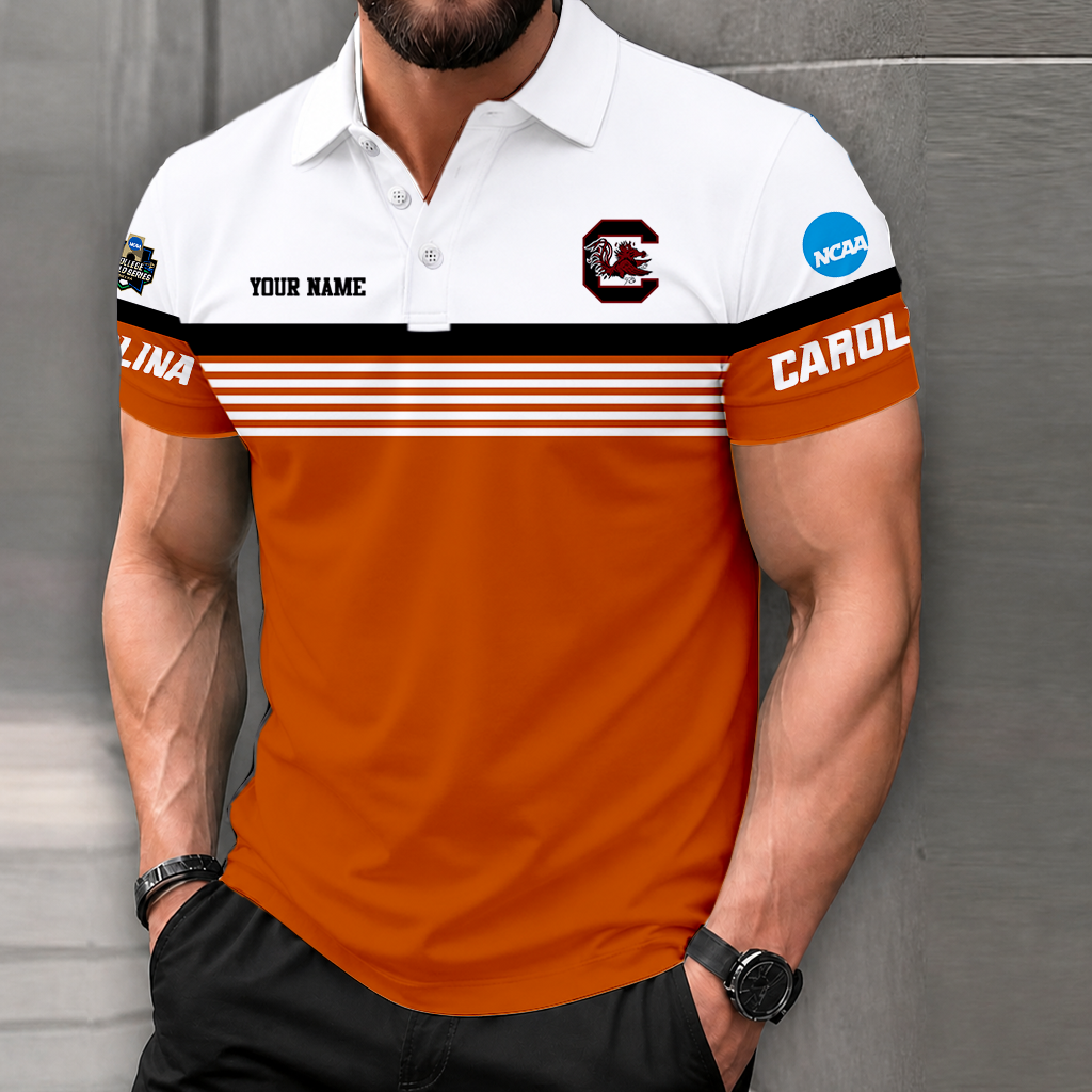 Limited Edition – Customized NCAA South Carolina Gamecocks Polo Shirt - Image 5