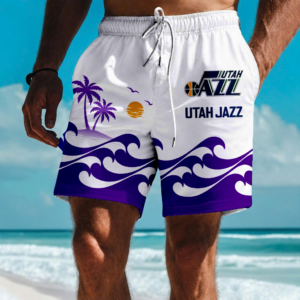 Limited Edition – Customized NBA Utah Jazz Short Pants