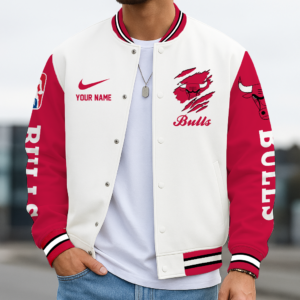 Limited Edition – Customized NBA Chicago Bulls Baseball Jacket, Varsity Jacket