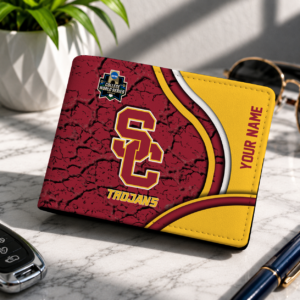 Limited Edition – Customized NCAA Usc Trojans Leather Wallet
