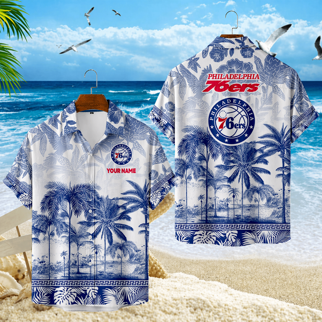 Limited Edition – Customized NBA Philadelphia 76Ers Unisex Hawaiian Shirt
