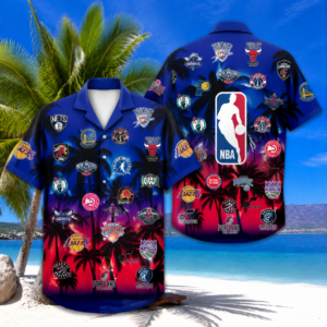 Limited Edition – Customized NBA All Teams Unisex Hawaiian Shirt & Shorts Set