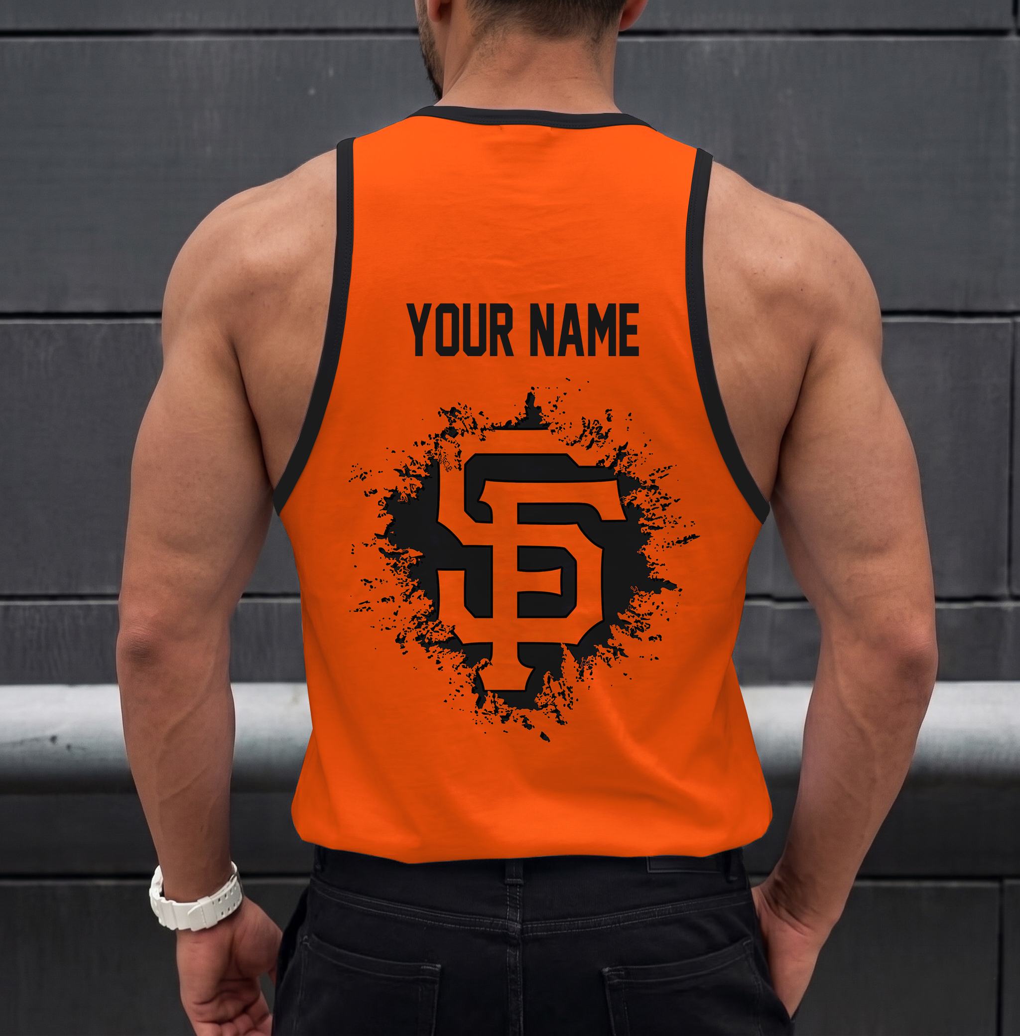 Limited Edition – Customized MLB San Francisco Giants Unisex Tank Top - Image 2