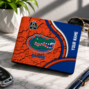 Limited Edition – Customized NCAA Florida Gators Leather Wallet