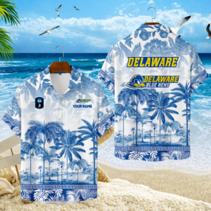 Limited Edition – Customized NCAA Delaware Fightin’ Blue Hens Unisex Hawaiian Shirt