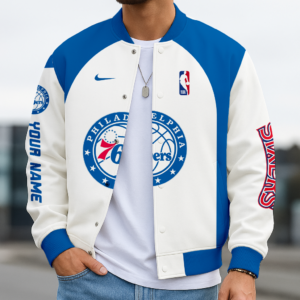 Limited Edition – Customized NBA Philadelphia 76Ers Baseball Jacket, Varsity Jacket
