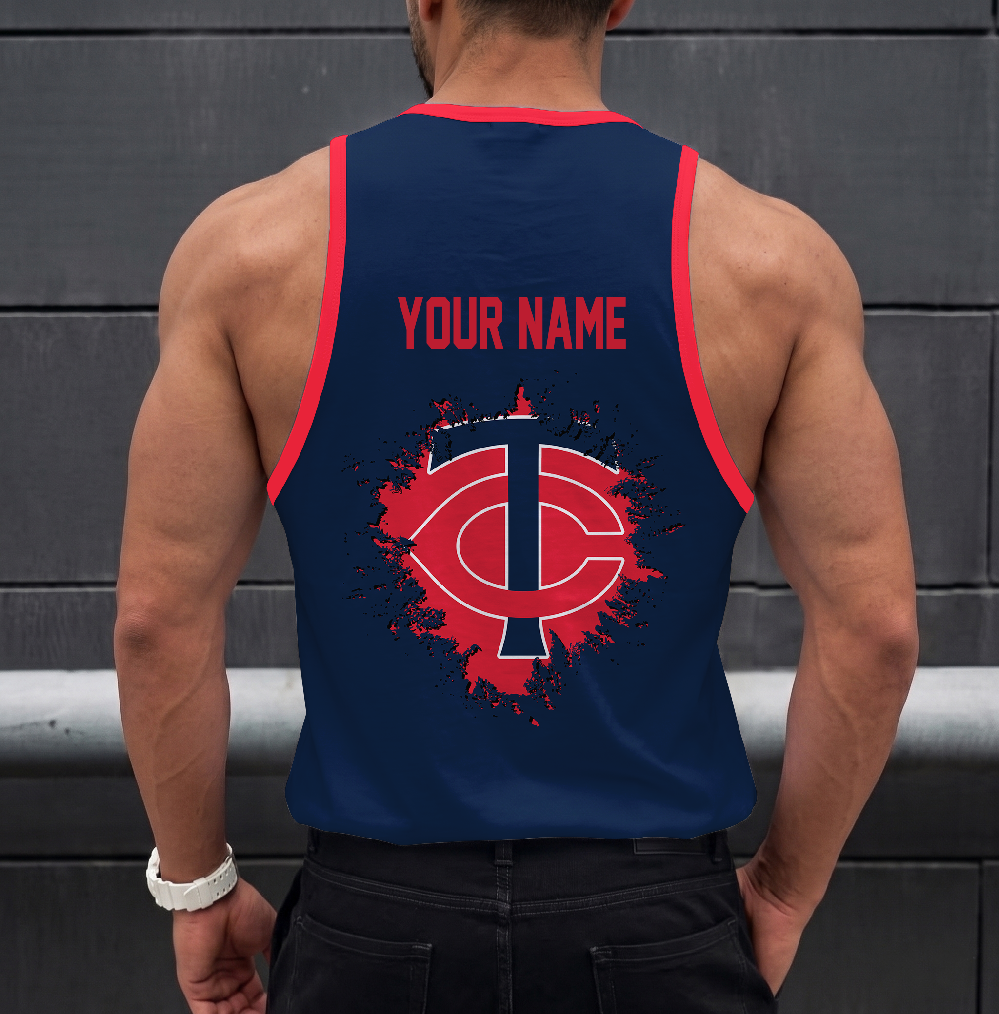Limited Edition – Customized MLB Minnesota Twins Unisex Tank Top - Image 2