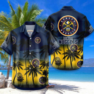 Limited Edition – Customized NBA Denver Nuggets Unisex Hawaiian Shirt & Shorts Set
