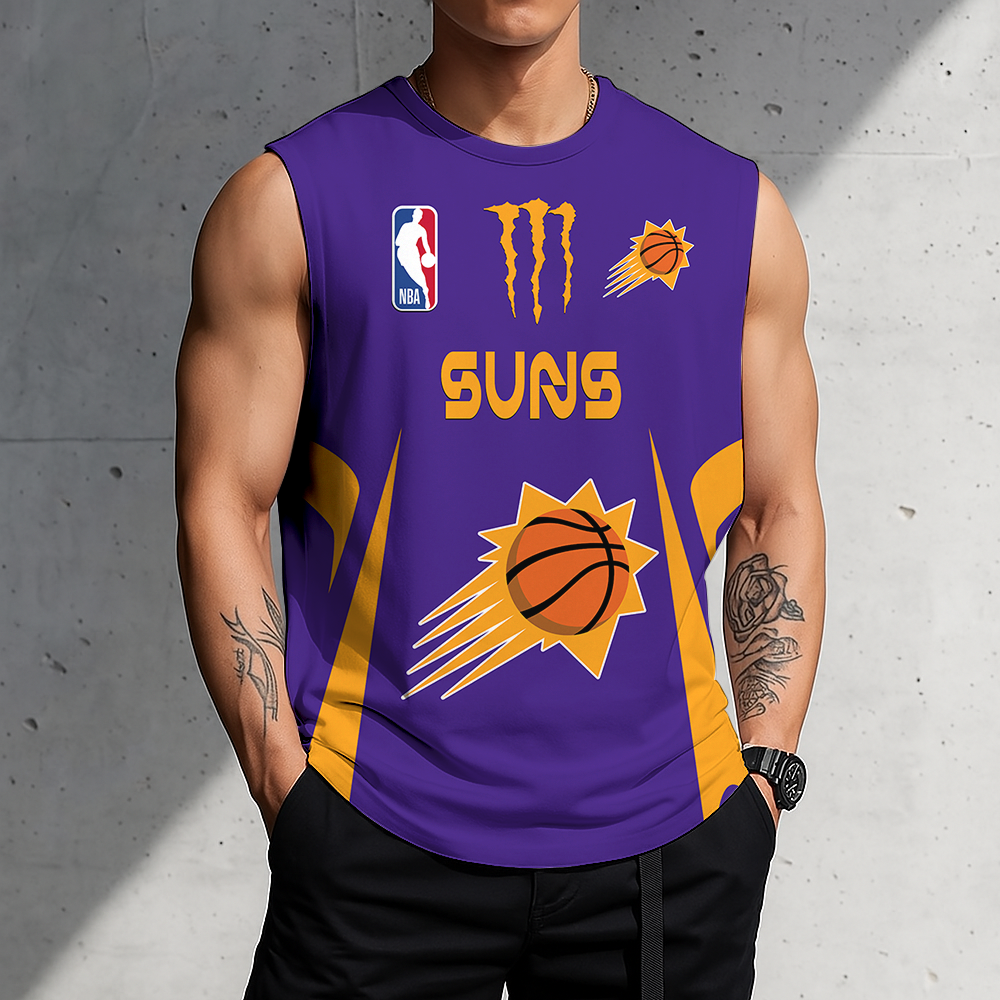 Limited Edition – Customized NBA Phoenix Suns Men’s Gym Shirt