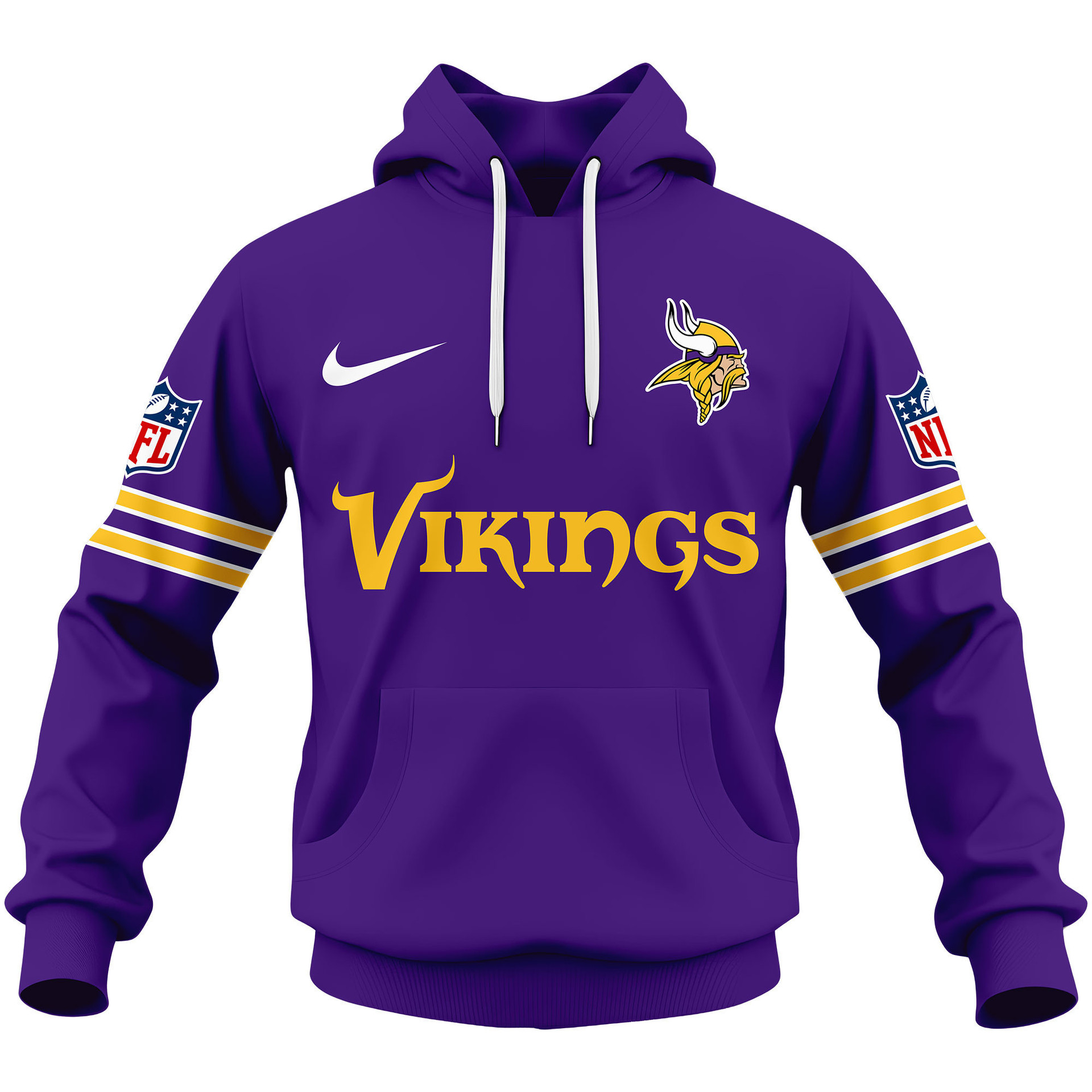 Limited Edition – Customized NFL Minnesota Vikings Hoodie, Zip Hoodie - Image 2