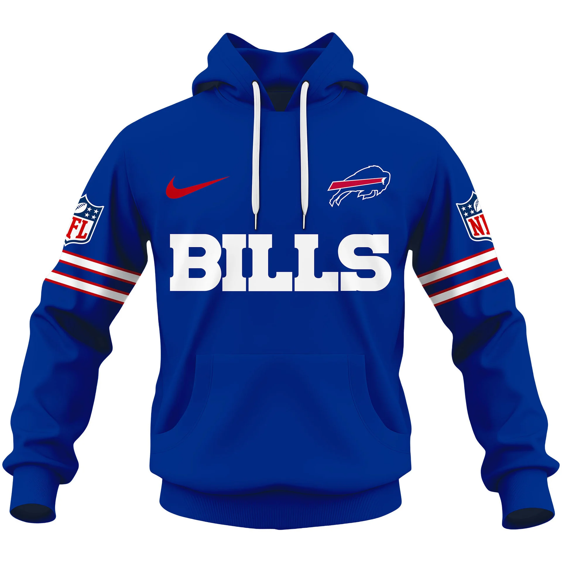 Limited Edition – Customized NFL Buffalo Bills Hoodie, Zip Hoodie - Image 2