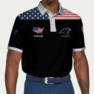 Limited Edition – Customized NFL Carolina Panthers Polo Shirt