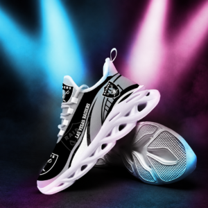 Limited Edition – Customized NFL Las Vegas Raiders Unisex Max Soul Shoes