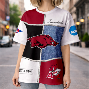 Limited Edition – Customized NCAA Arkansas Razorbacks T-Shirts