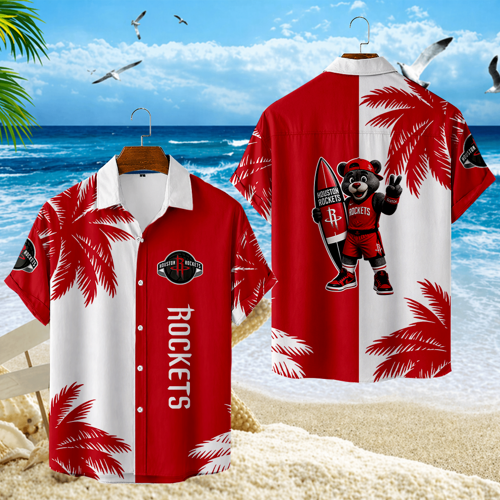Limited Edition – Customized NBA Houston Rockets Unisex Hawaiian Shirt