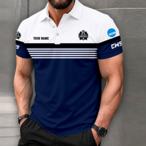 Limited Edition – Customized NCAA College World Series Polo Shirt