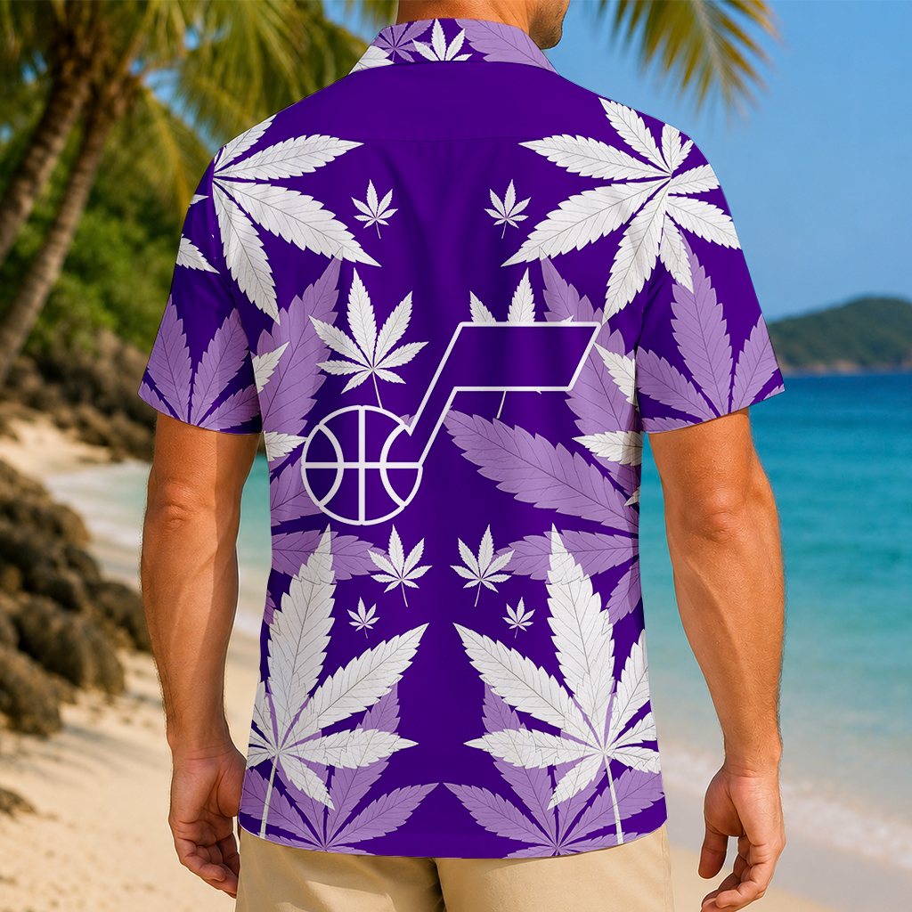 Limited Edition – Customized NBA Utah Jazz Unisex Hawaiian Shirt - Image 2