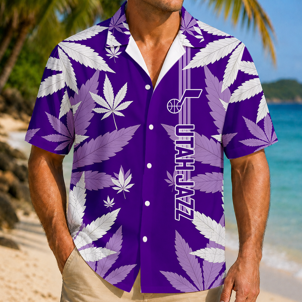 Limited Edition – Customized NBA Utah Jazz Unisex Hawaiian Shirt
