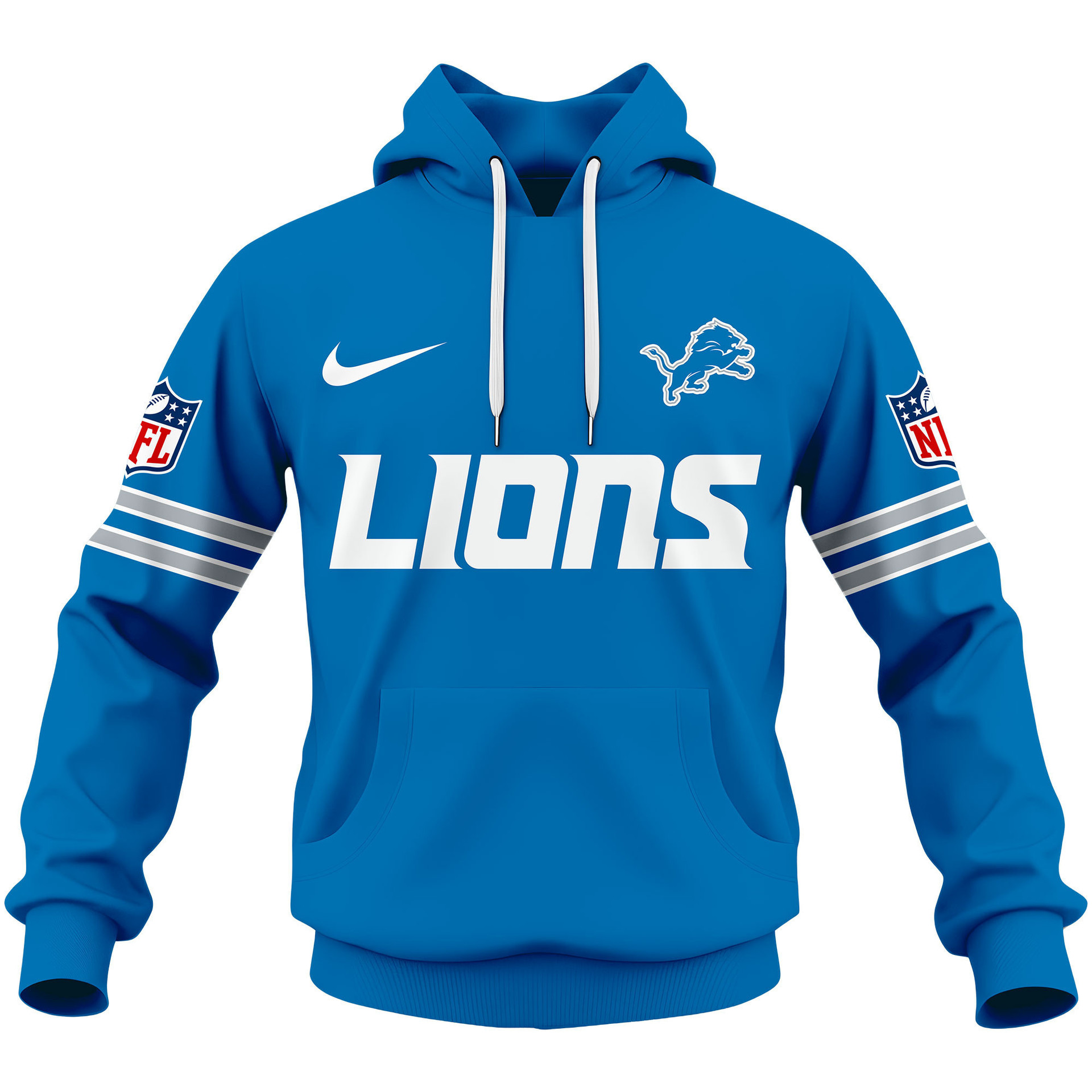 Limited Edition – Customized NFL Detroit Lions Hoodie, Zip Hoodie - Image 2