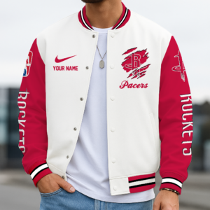 Limited Edition – Customized NBA Houston Rockets Baseball Jacket, Varsity Jacket