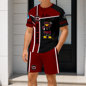 Limited Edition – Customized NCAA South Carolina Gamecocks T-Shirt & Short Pants Set