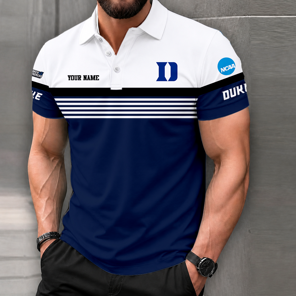Limited Edition – Customized NCAA Duke Blue Devils Polo Shirt