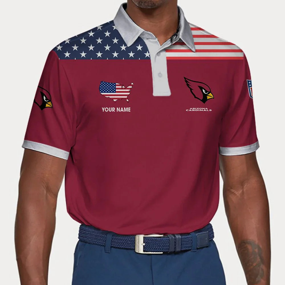 Limited Edition – Customized NFL Arizona Cardinals Polo Shirt