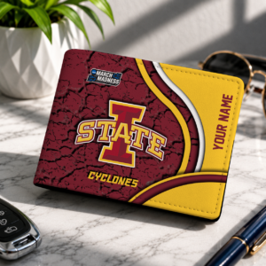 Limited Edition – Customized NCAA Iowa State Cyclones Leather Wallet