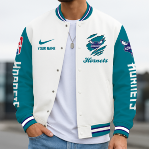 Limited Edition – Customized NBA Charlotte Hornets Baseball Jacket, Varsity Jacket