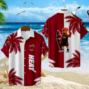 Limited Edition – Customized NBA MiaMiami Heat Unisex Hawaiian Shirt