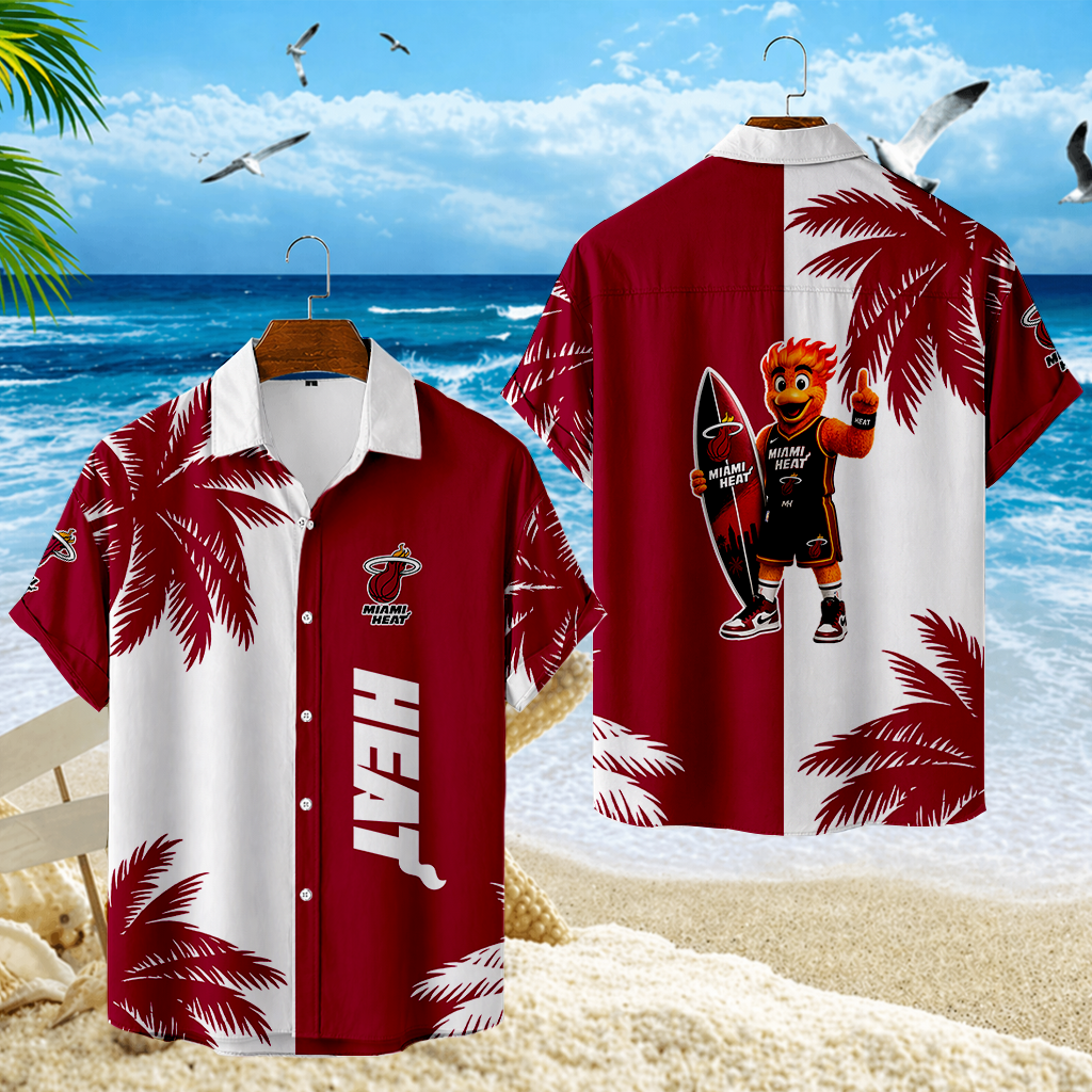 Limited Edition – Customized NBA MiaMiami Heat Unisex Hawaiian Shirt