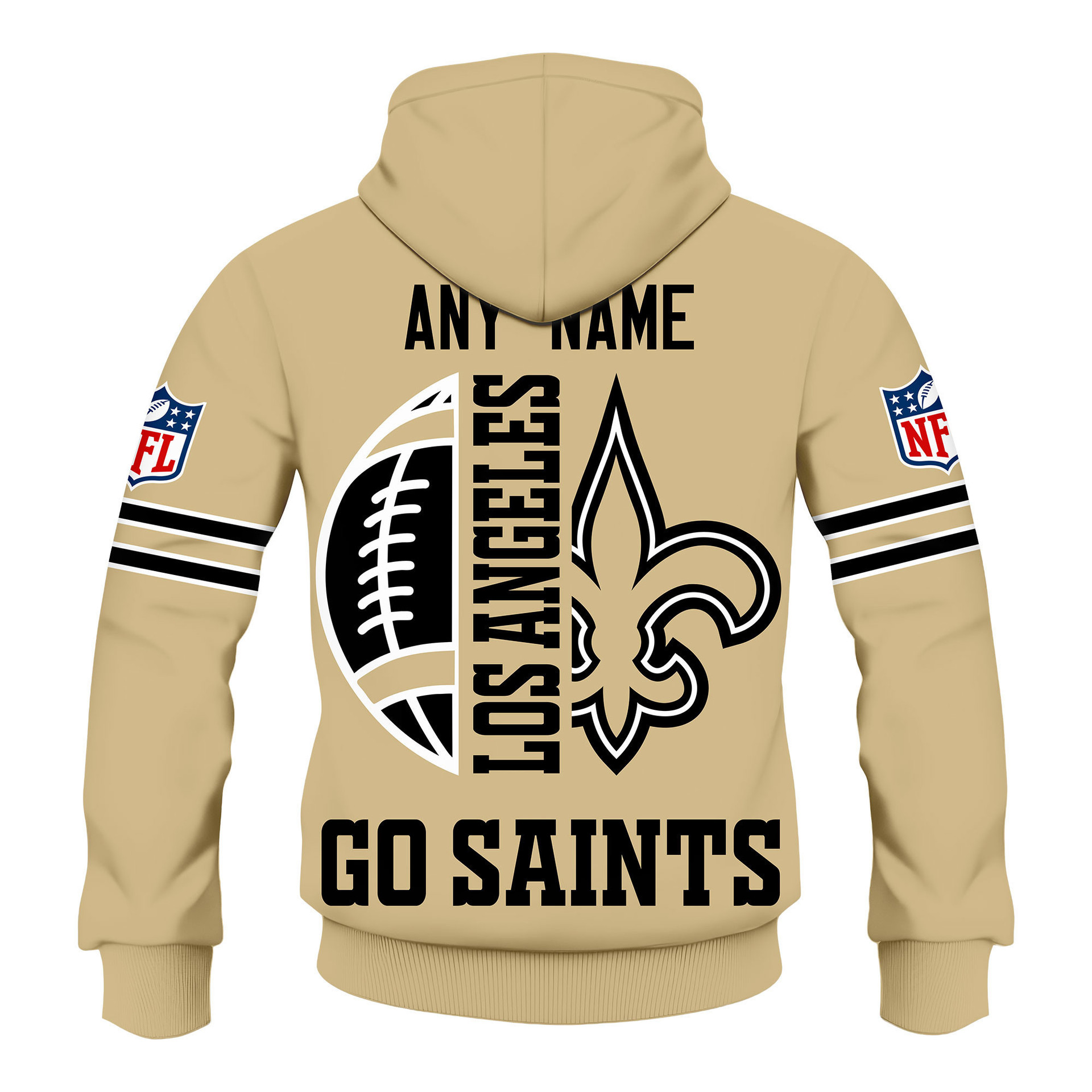 Limited Edition – Customized NFL New Orleans Saints Hoodie, Zip Hoodie - Image 3