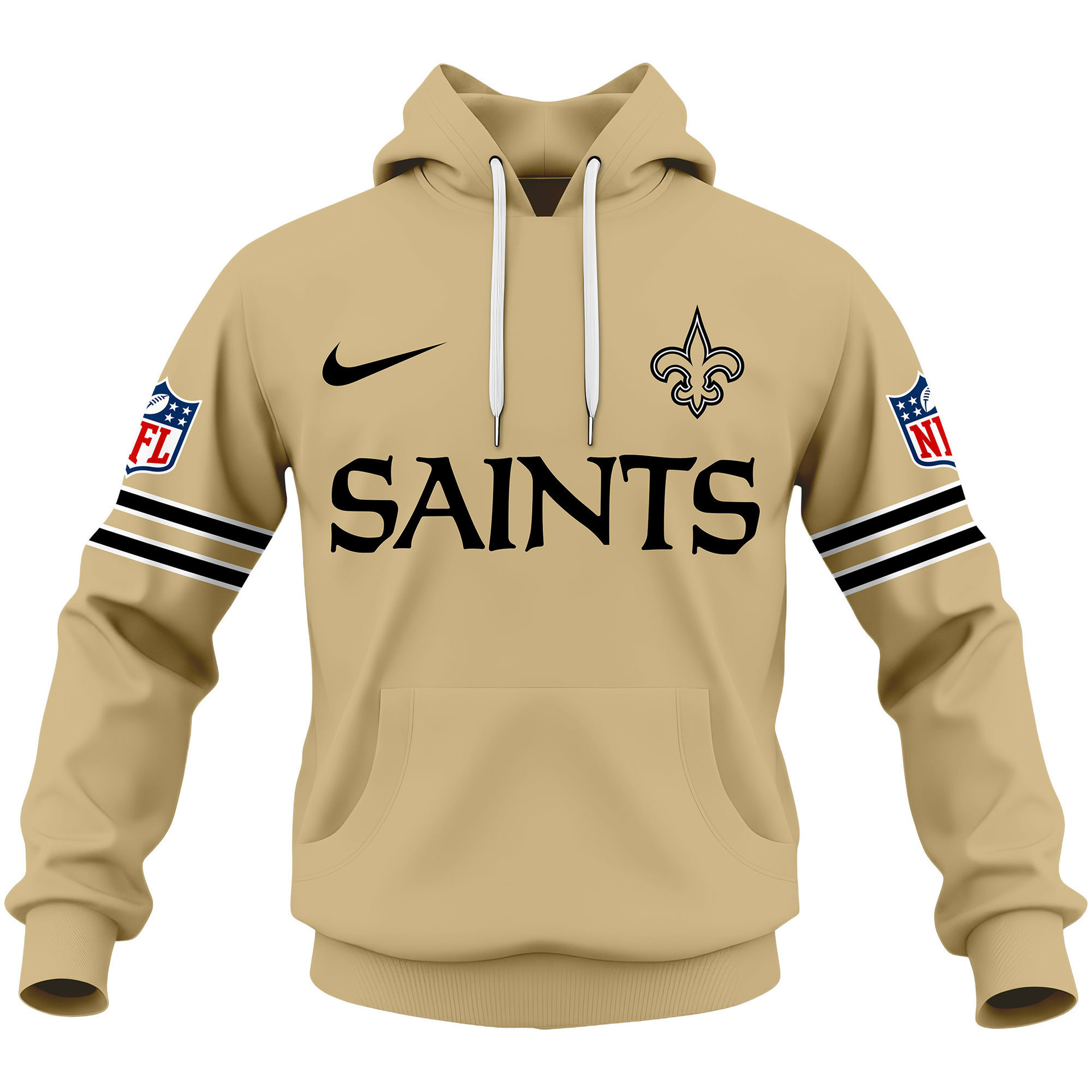 Limited Edition – Customized NFL New Orleans Saints Hoodie, Zip Hoodie - Image 2